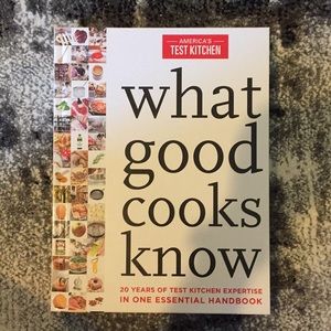 What Good Cooks Know Book (New)